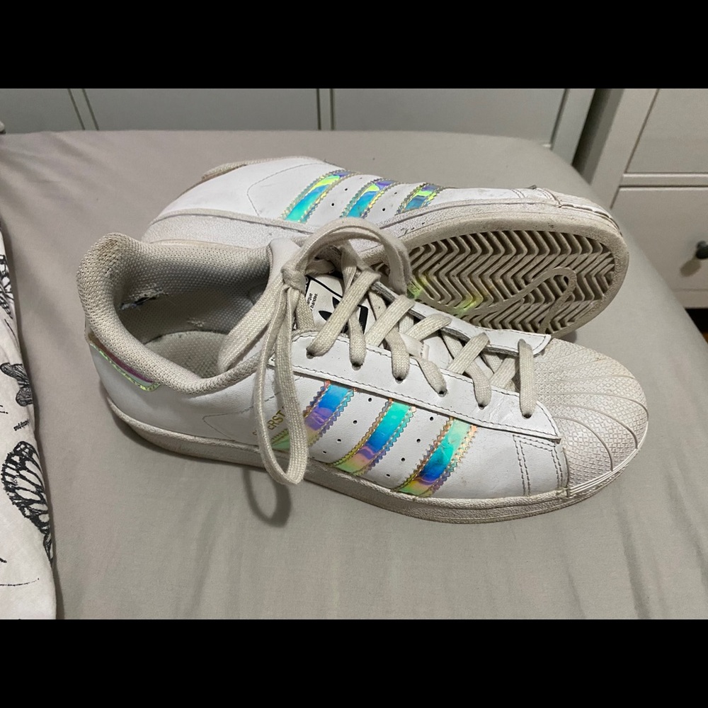 Iridescent Adidas superstar